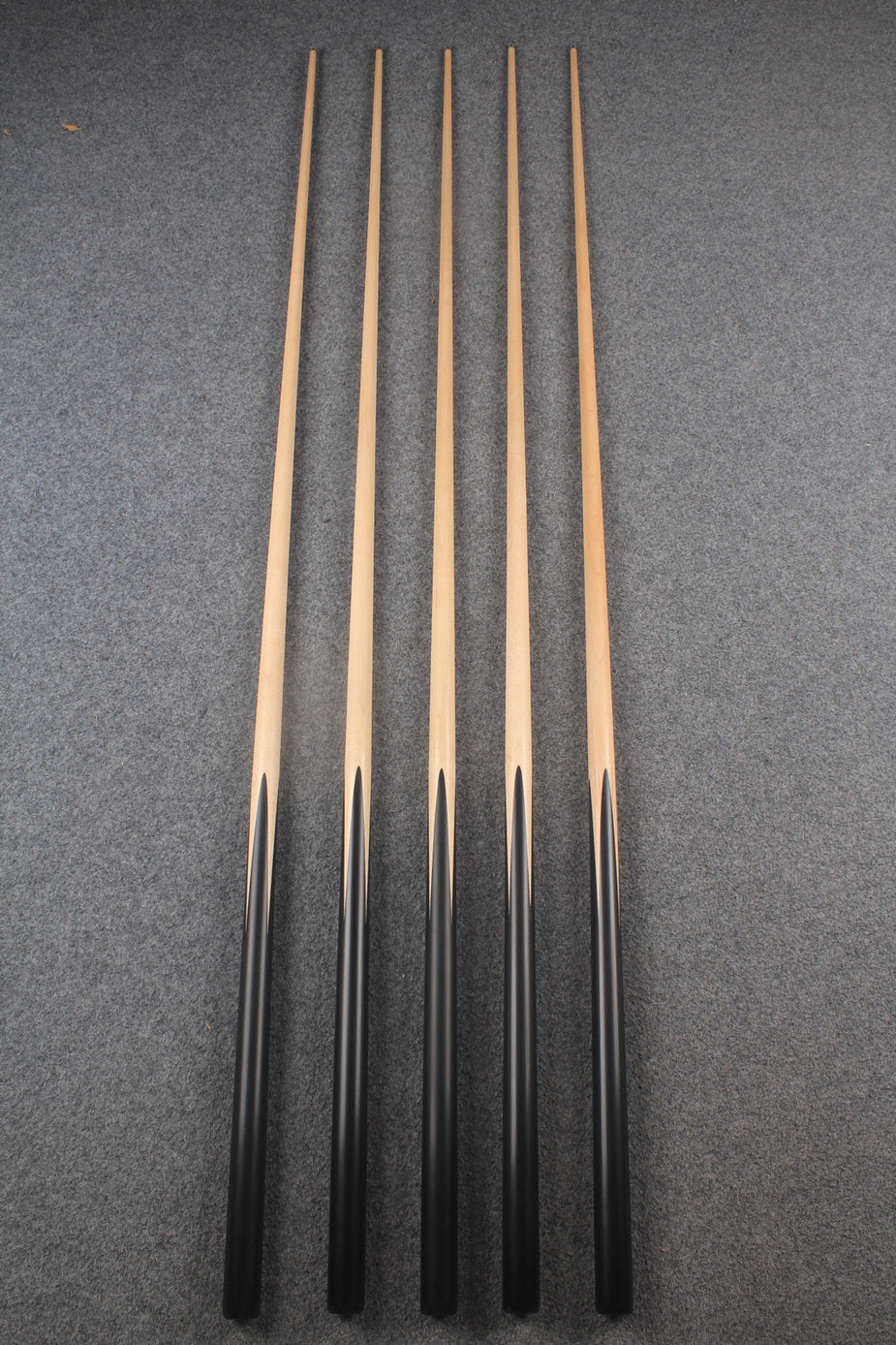 1 piece maple inlay english pool cue  #7179 - #7183 WOODS CUES