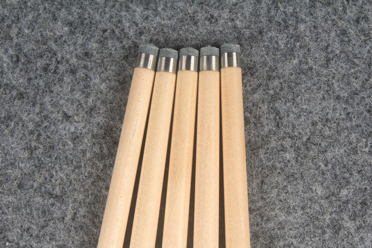 1 piece maple inlay english pool cue  #7179 - #7183 WOODS CUES