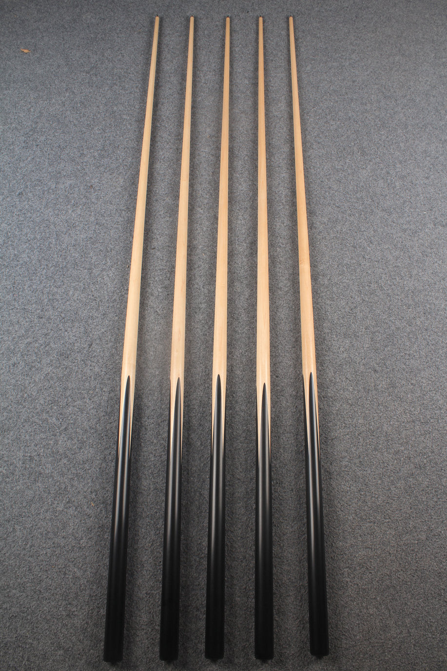 1 piece maple inlay snooker cue  #7184 - #7188 WOODS CUES
