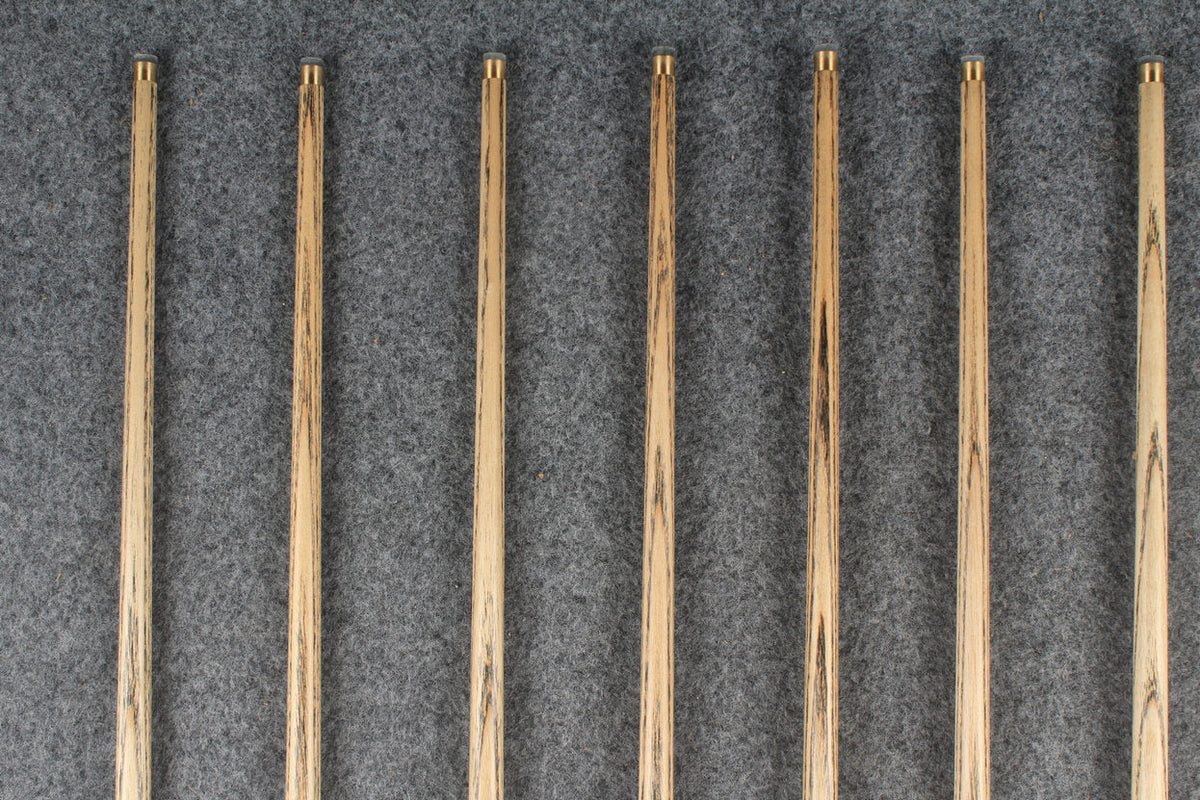 3/4 ash 59''  snooker cue  #7331 - #7337 WOODS CUES