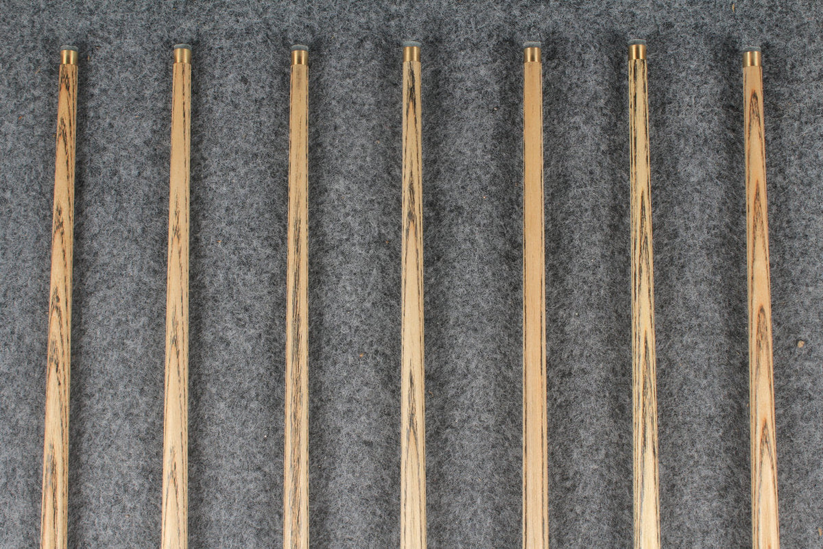 3/4 ash 59''  snooker cue  #7338 - #7344 WOODS CUES