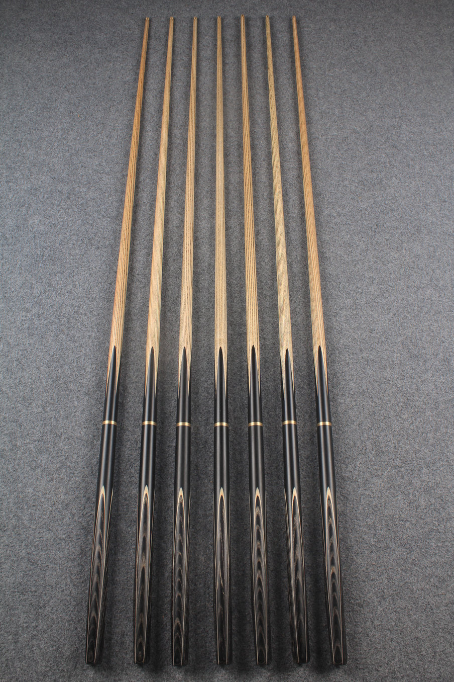 3/4 ash 59''  snooker cue  #7338 - #7344 WOODS CUES