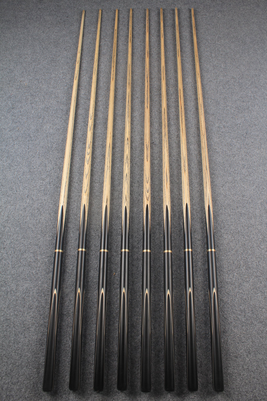 3/4 ash 59''  snooker cue  #7345 - #7352 WOODS CUES