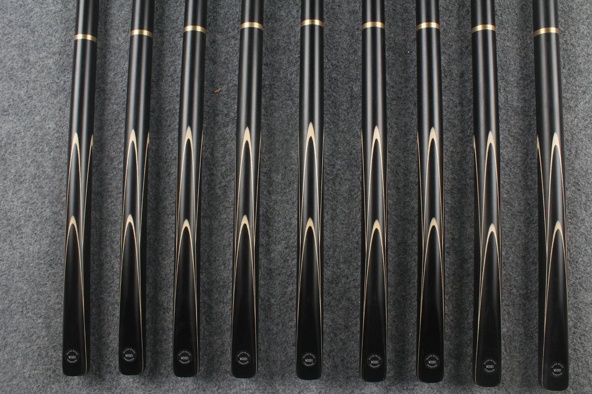 3/4 ash 59''  snooker cue  #7353 - #7361 WOODS CUES