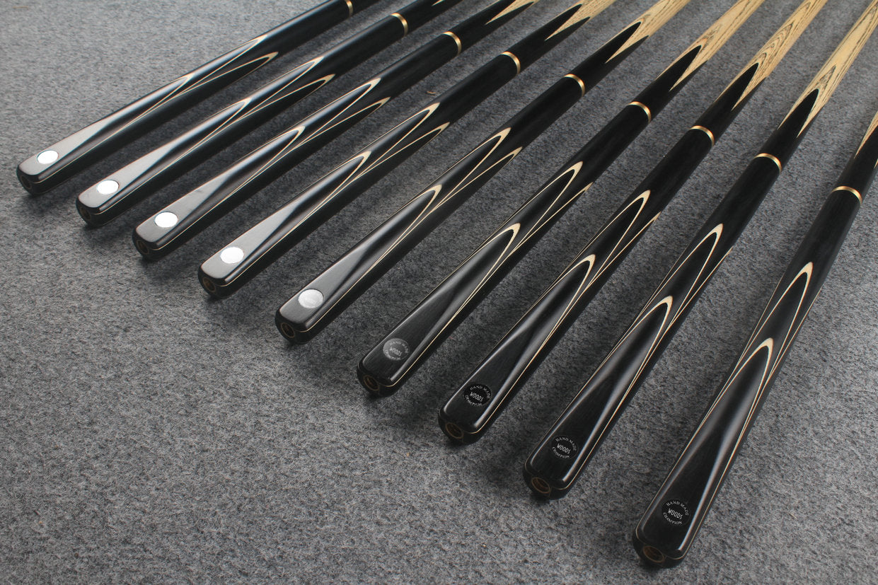 3/4 ash 59''  snooker cue  #7353 - #7361 WOODS CUES