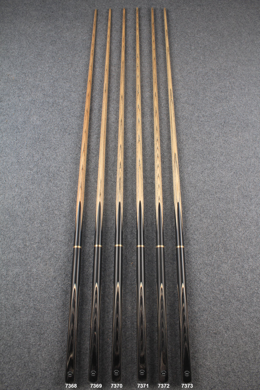 3/4 ash 59''  snooker cue  #7368 - #7373 WOODS CUES
