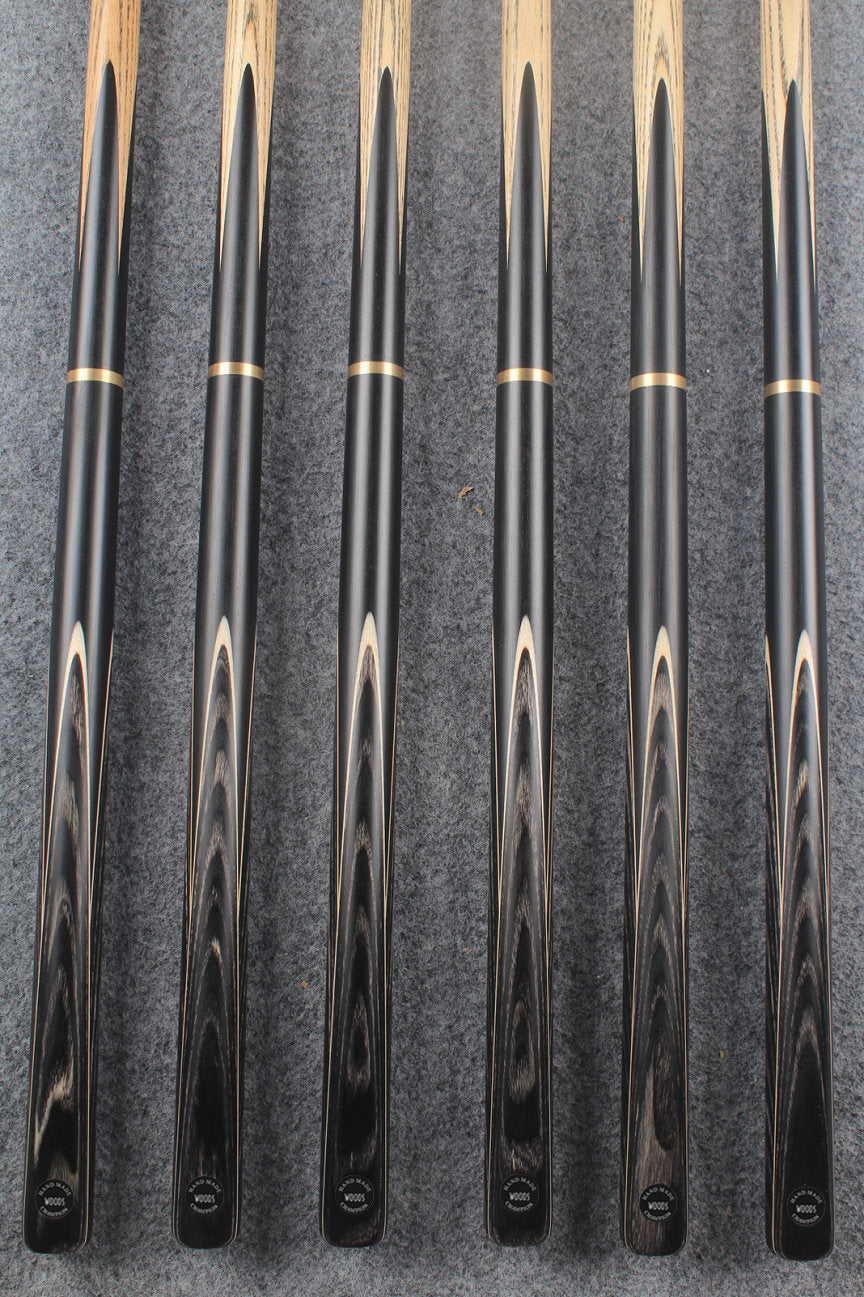 3/4 ash 59''  snooker cue  #7368 - #7373 WOODS CUES