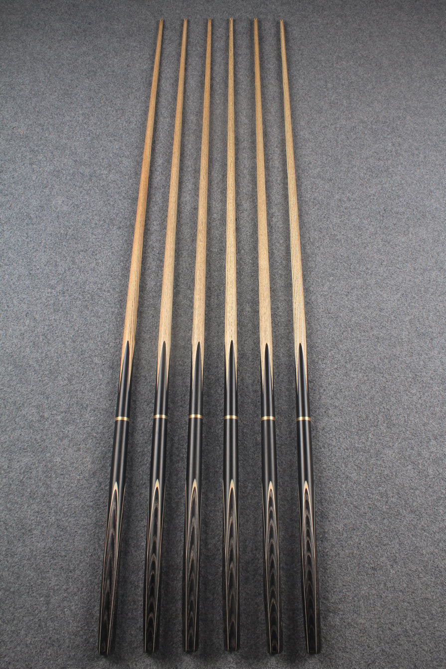 3/4 ash 59''  snooker cue  #7368 - #7373 WOODS CUES