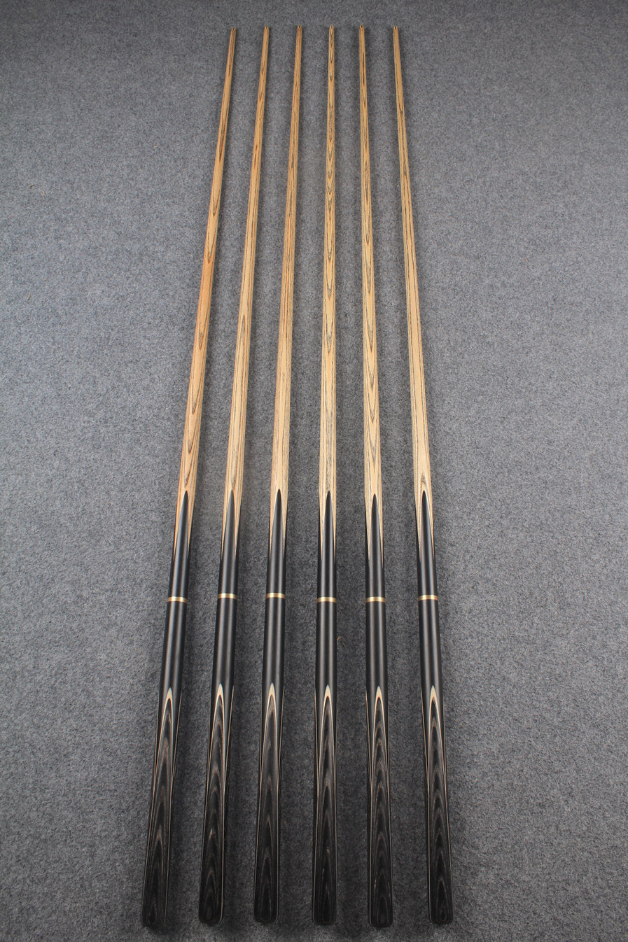 3/4 ash 59''  snooker cue  #7368 - #7373 WOODS CUES