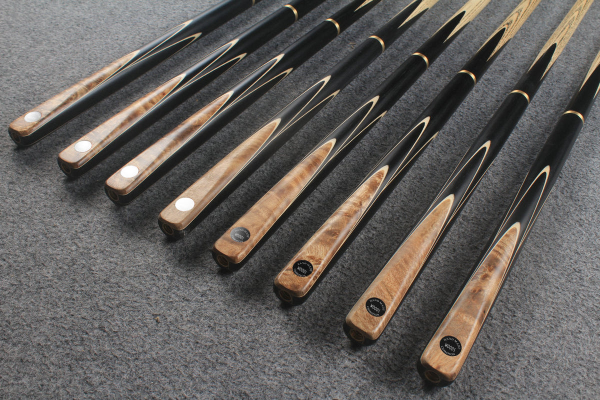 3/4 ash 59''  snooker cue  #7374 - #7381 WOODS CUES