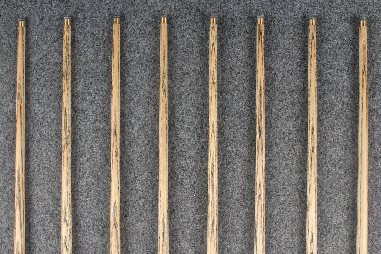 3/4 ash 59''  snooker cue  #7374 - #7381 WOODS CUES