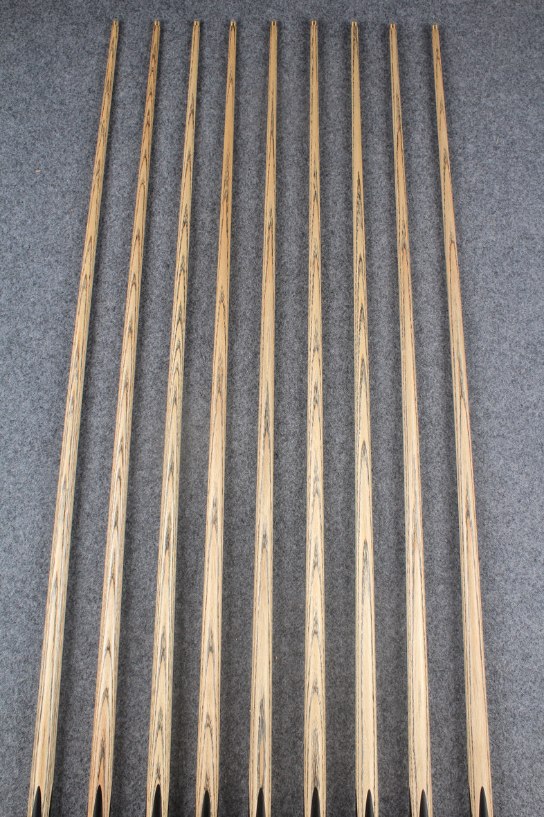 3/4 ash 59''  snooker cue  #7382 - #7390