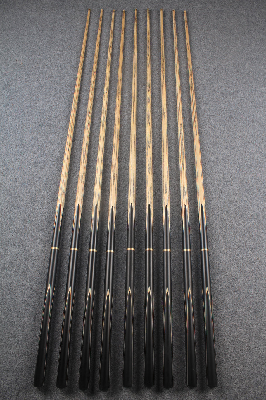 3/4 ash 59''  snooker cue  #7382 - #7390 WOODS CUES