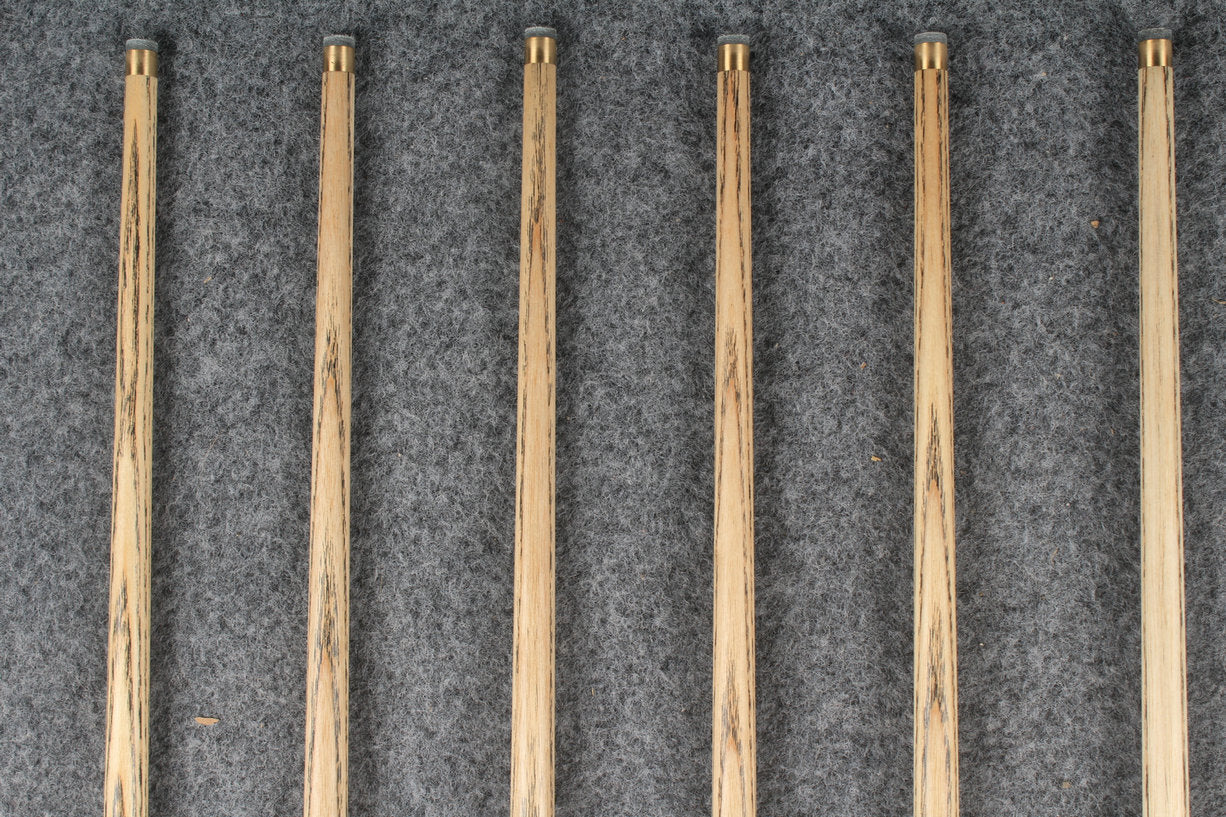 3/4 ash 60''  snooker cue  #7409 - #7414 WOODS CUES