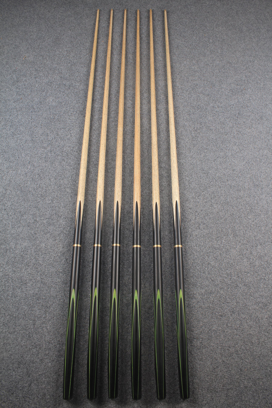 3/4 ash 60''  snooker cue  #7409 - #7414 WOODS CUES