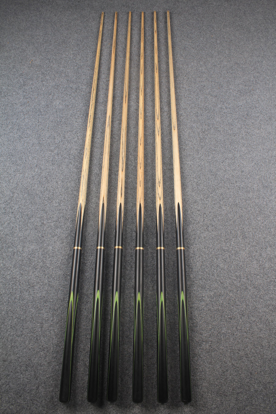 3/4 ash 60''  snooker cue  #7409 - #7414 WOODS CUES