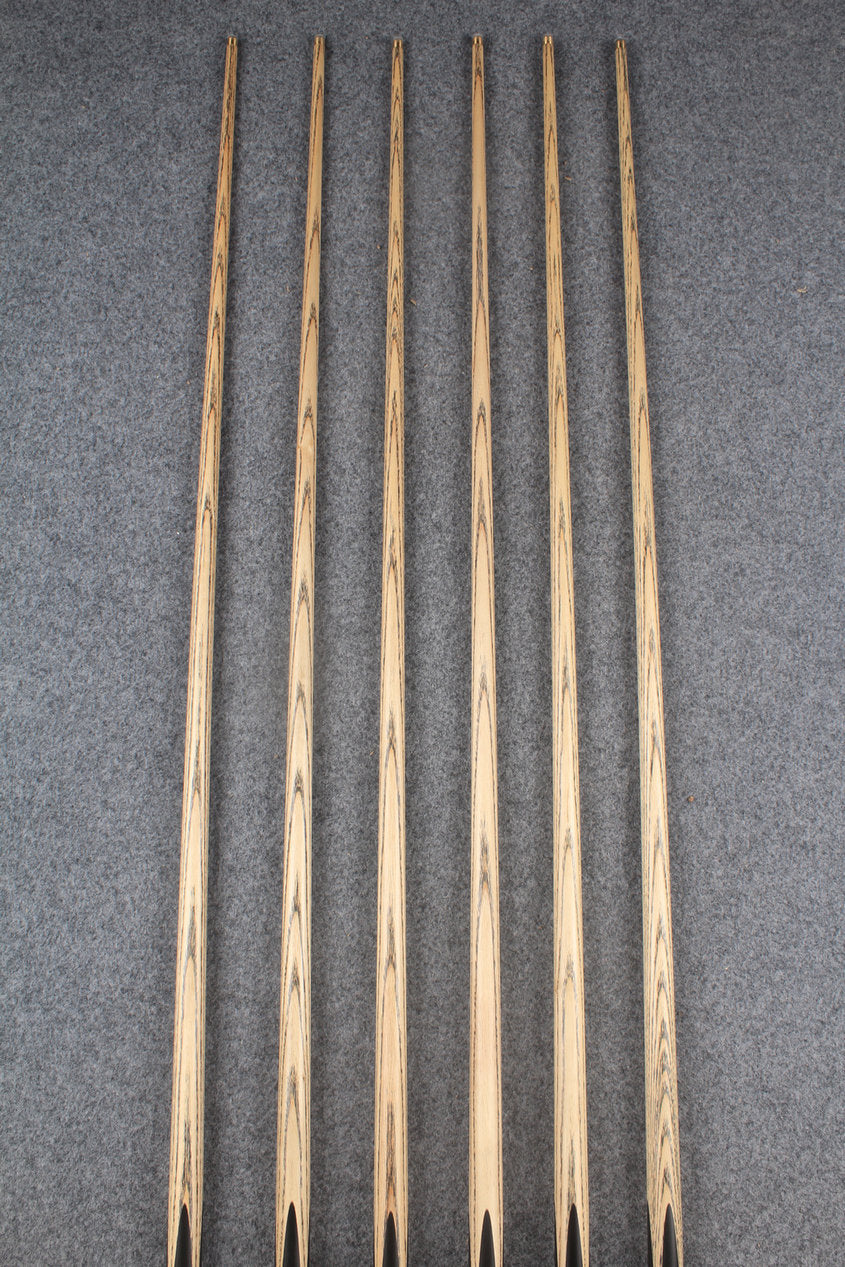 3/4 ash 60''  snooker cue  #7422 - #7427