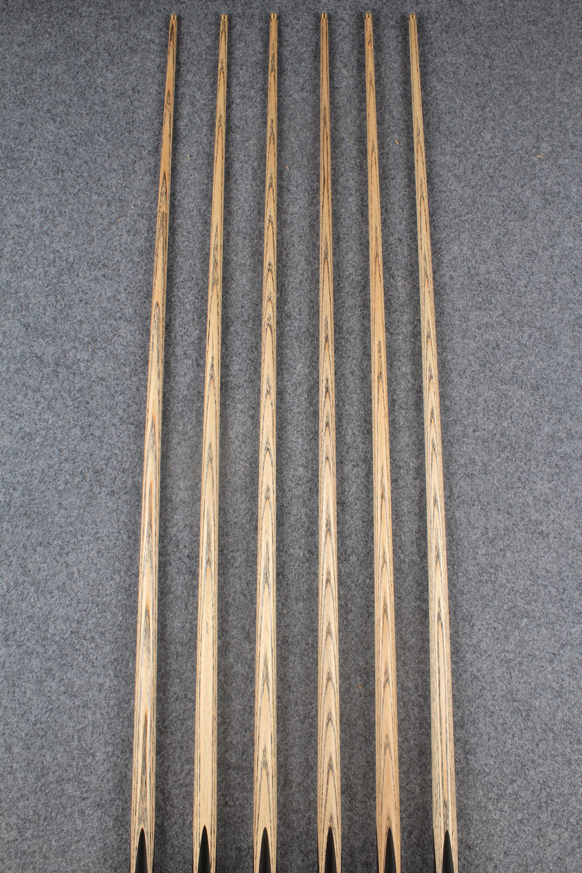 3/4 ash 60''  snooker cue  #7442 - #7447 WOODS CUES