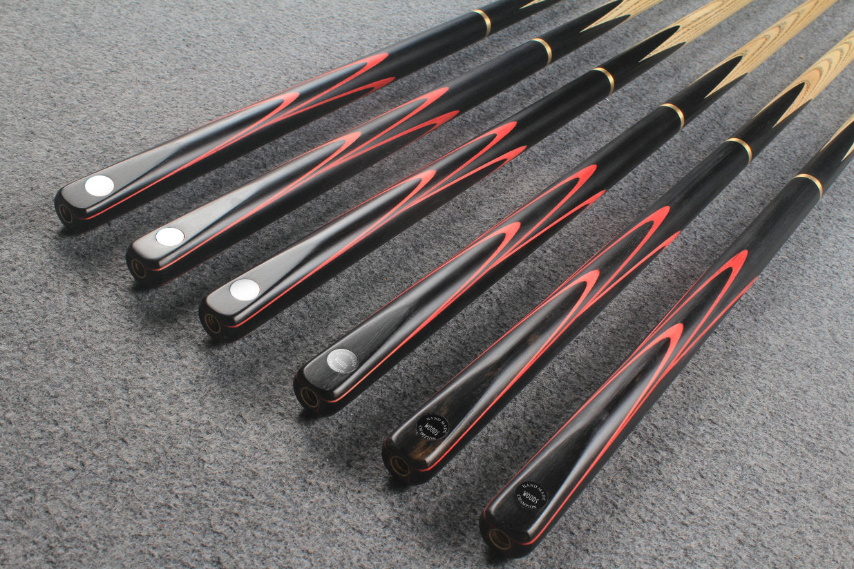 3/4 ash 60''  snooker cue  #7448 - #7453 WOODS CUES