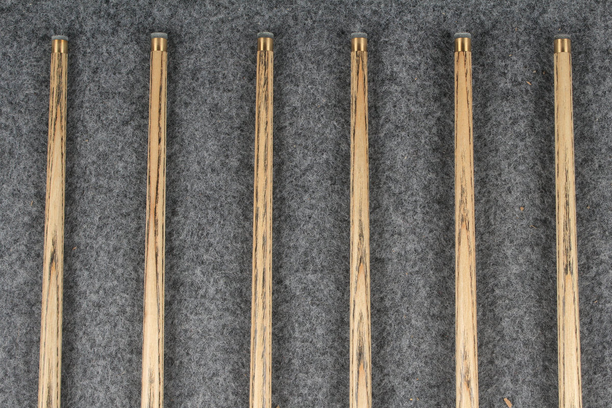 3/4 ash 60''  snooker cue  #7448 - #7453 WOODS CUES