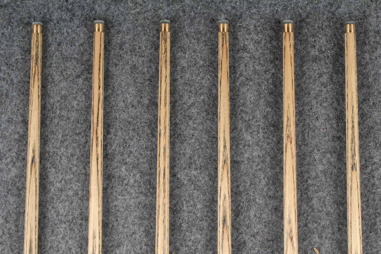 3/4 ash 60''  snooker cue  #7448 - #7453 WOODS CUES
