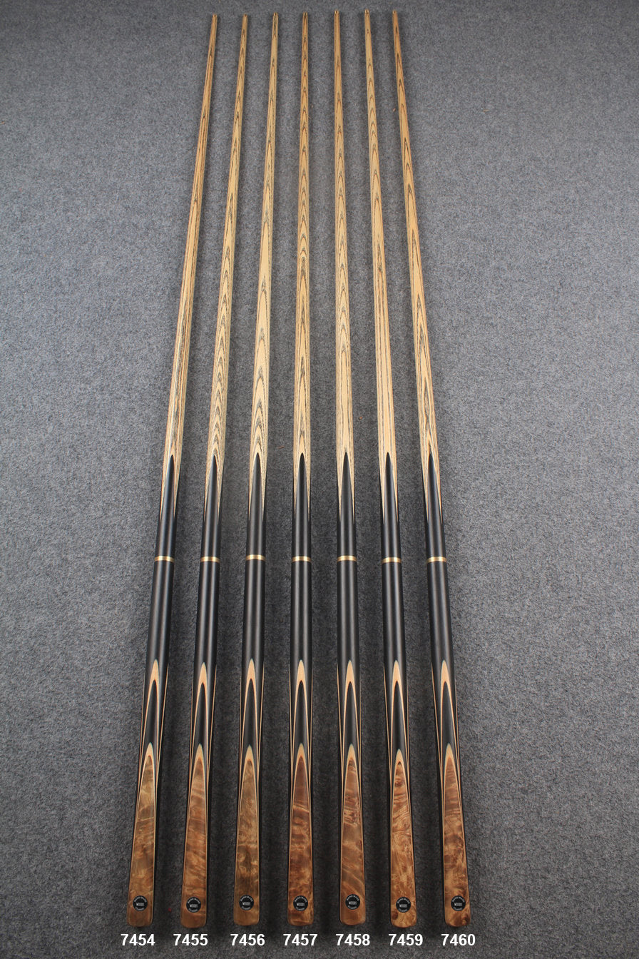 3/4 ash 60''  snooker cue  #7454 - #7460
