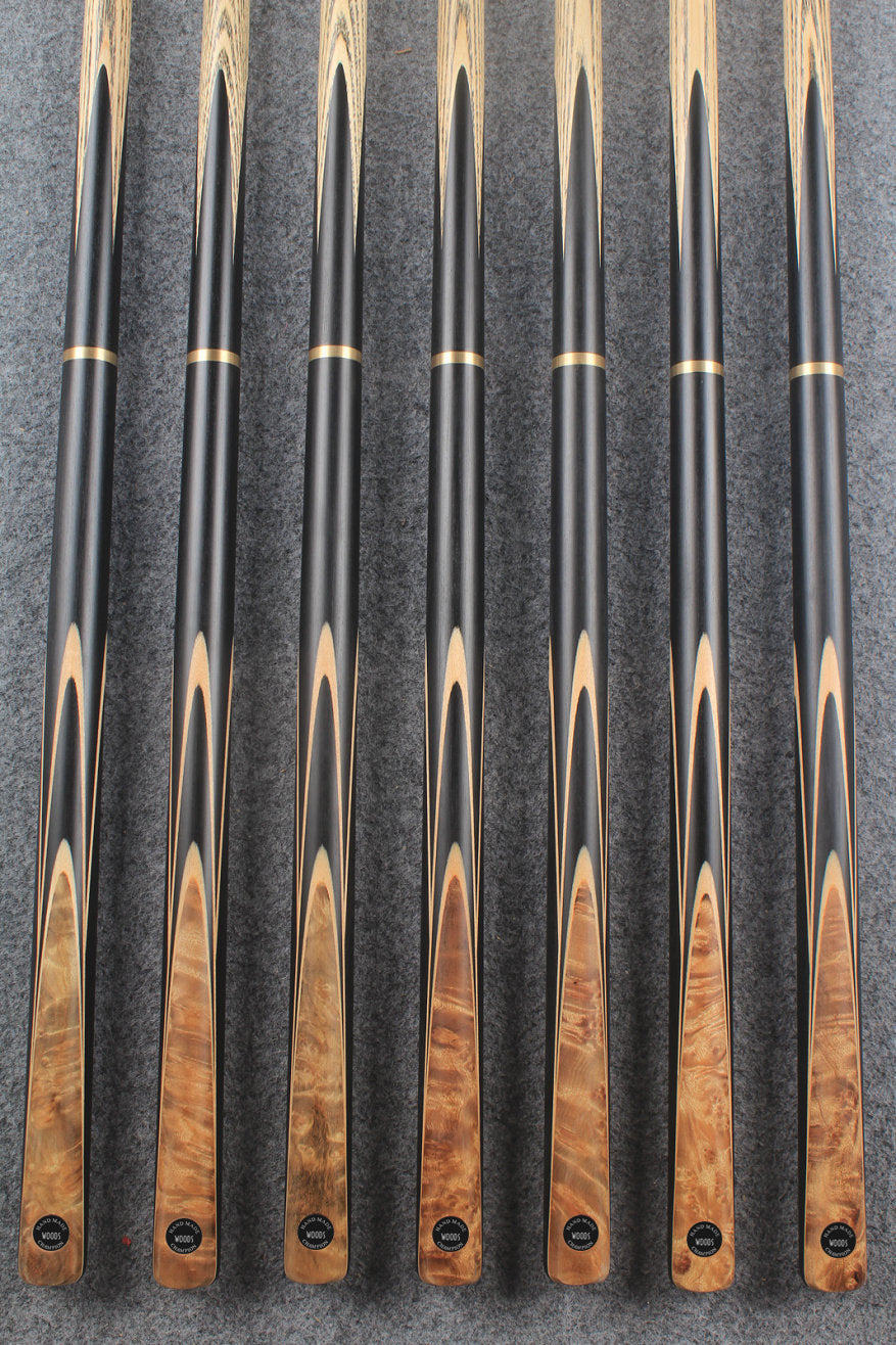 3/4 ash 60''  snooker cue  #7454 - #7460