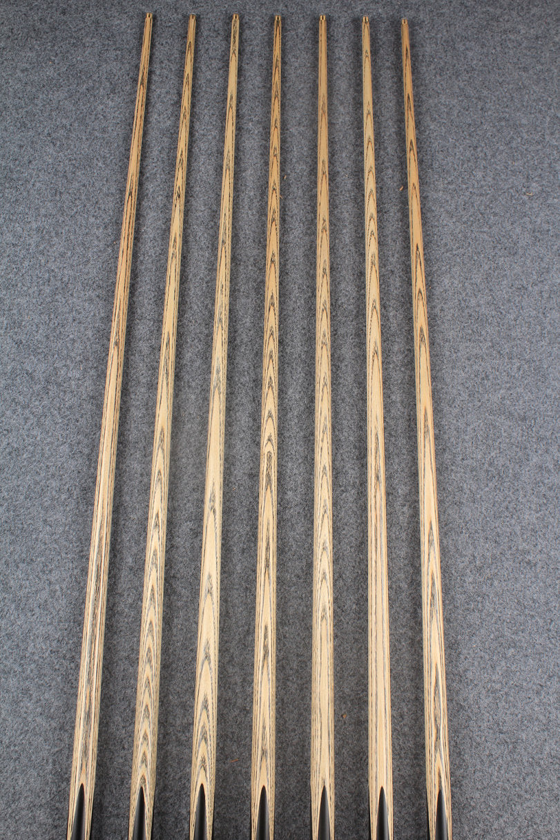3/4 ash 60''  snooker cue  #7454 - #7460