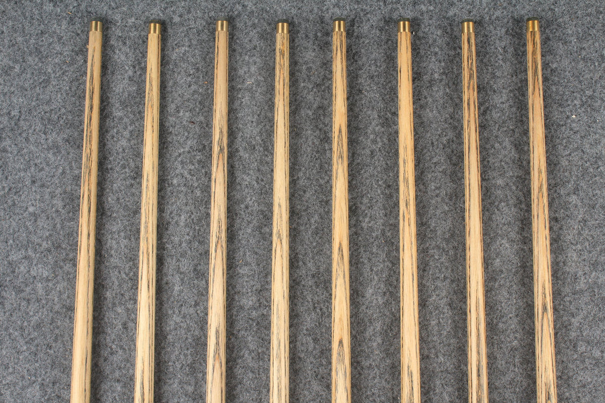 1 piece ash snooker cue # 7521- # 7528 WOODS CUES