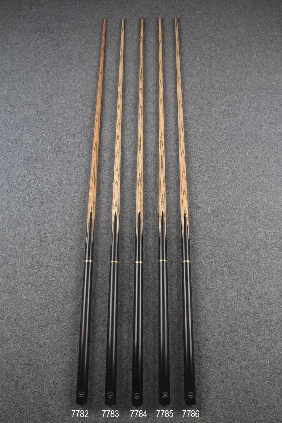 3/4 ash snooker cue #7782- #7786