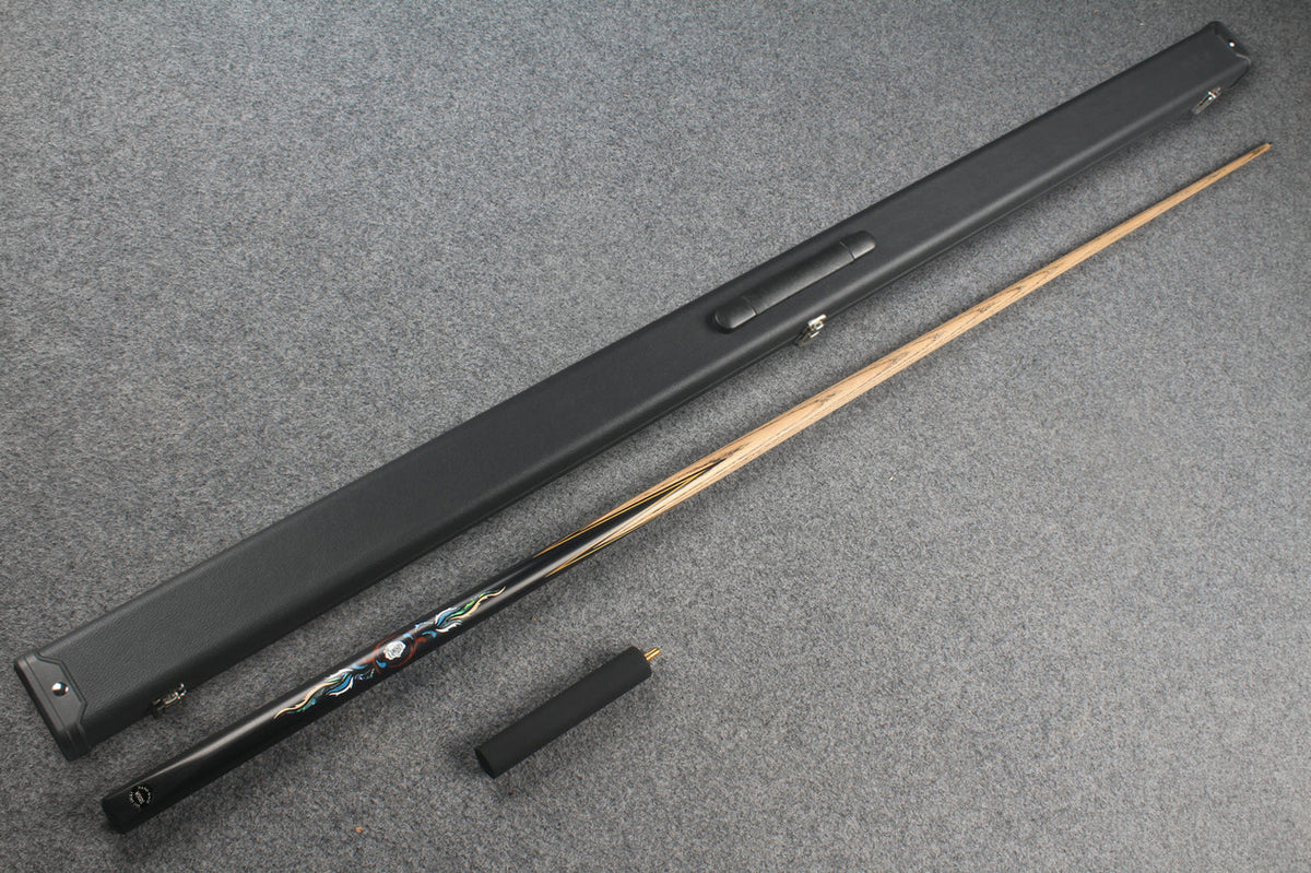 1 piece ash inlay english pool cue  #7887-#7892