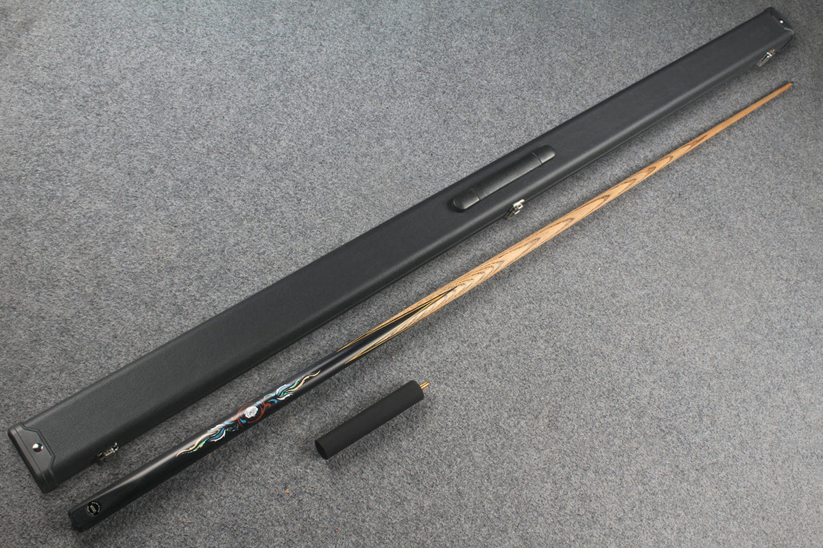 1 piece ash inlay english pool cue  #7909-#7913