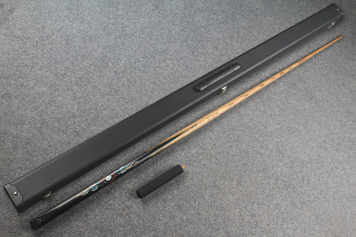 1 piece ash inlay english pool cue  #7909-#7913
