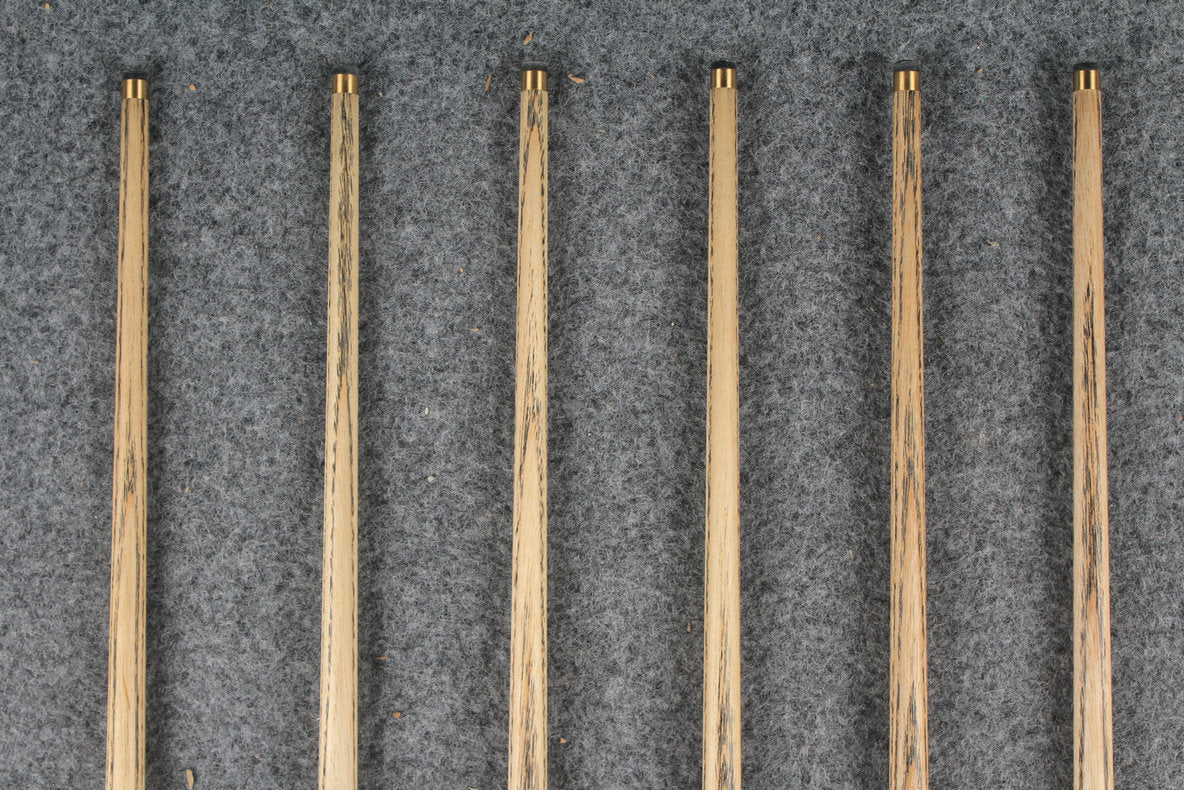 Exclusive 1 piece ash english pool cue #7927- #7932