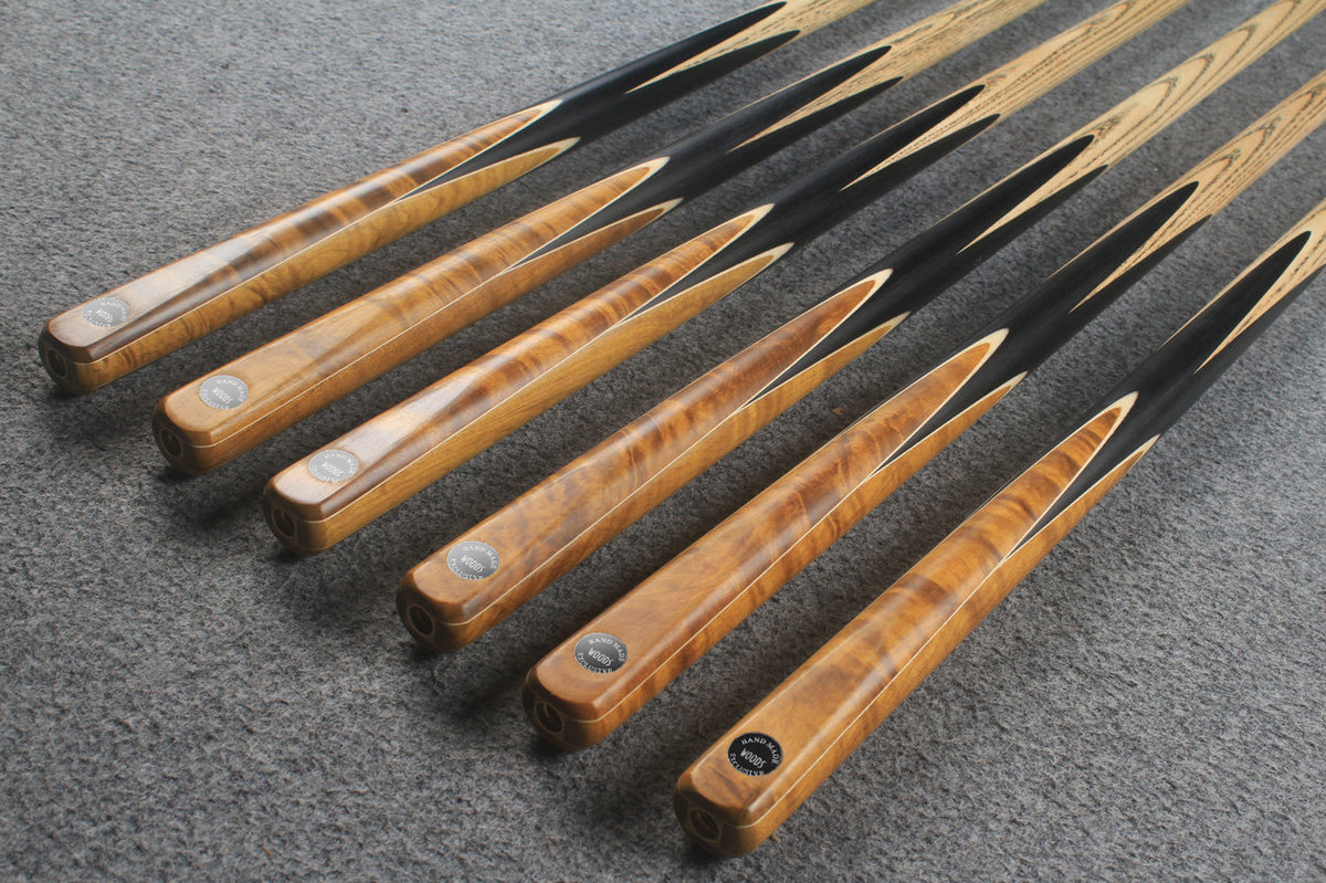 Exclusive 1 piece ash english pool cue #7927- #7932