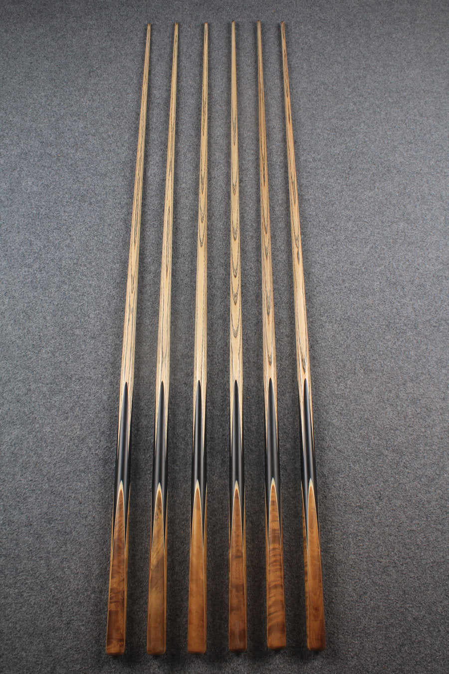 Exclusive 1 piece ash english pool cue #7927- #7932