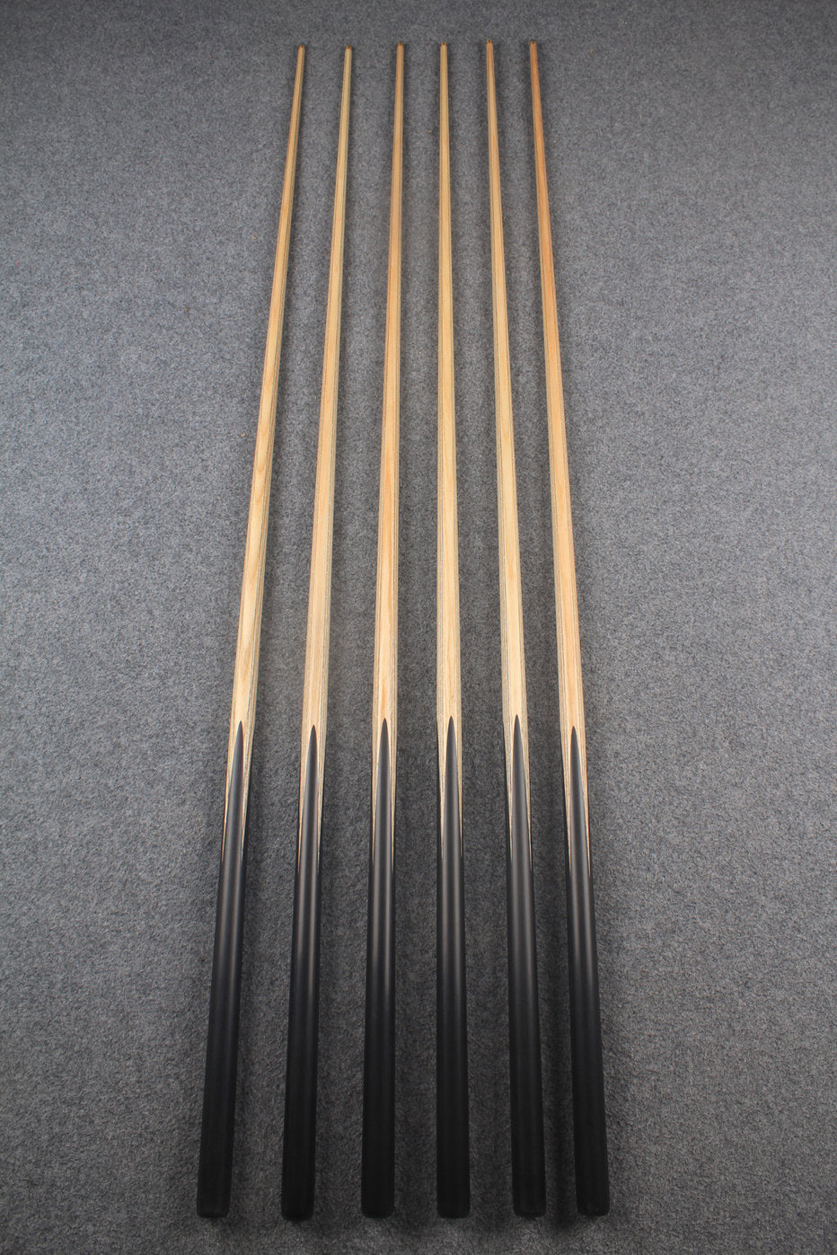 CHEVRONS+ 1 piece ash snooker cue  #7978- #7983