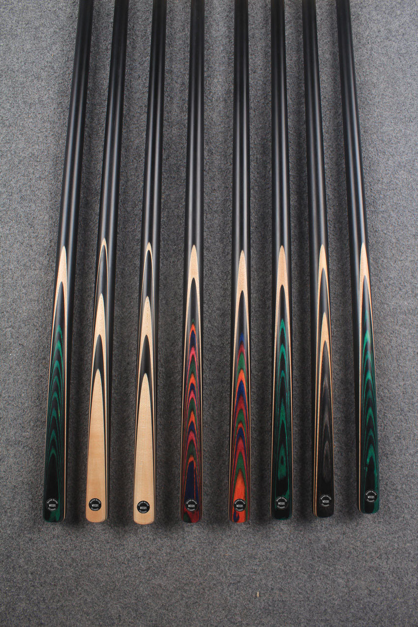 1/2 ash english pool cue  #8089- #8096 WOODS CUES