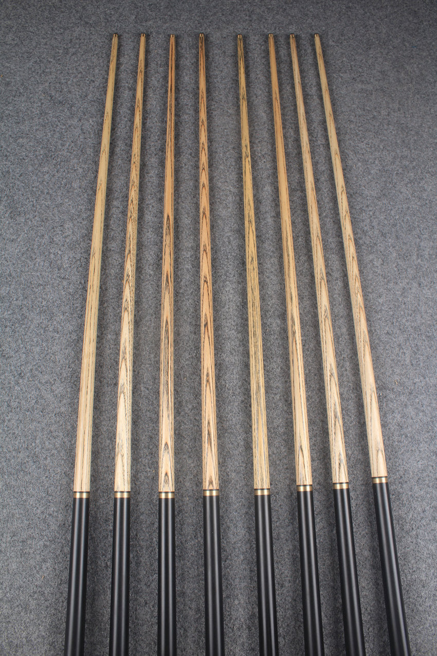 1/2 ash english pool cue  #8089- #8096 WOODS CUES