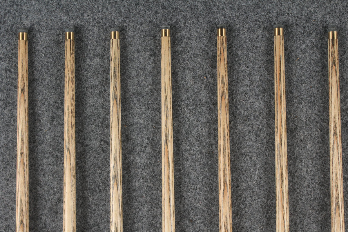1 piece ash 42''  snooker cue  #8195 - #8201 WOODS CUES