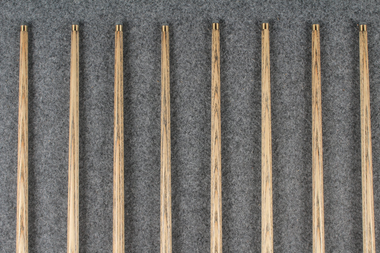1 piece ash 42''  snooker cue  #8202 - #8209 WOODS CUES