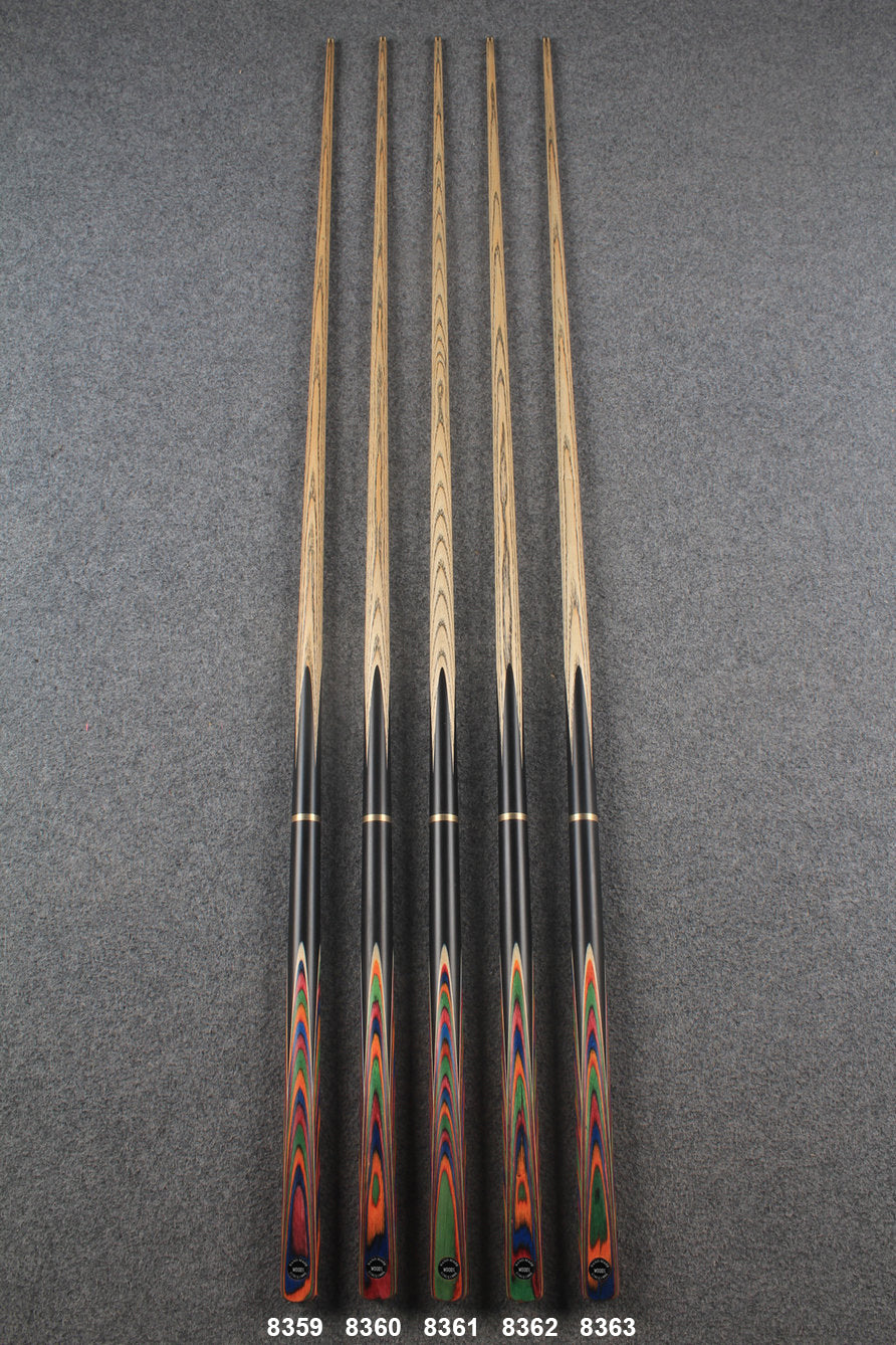 3/4 ash 55''  snooker cue  #8359 - #8363