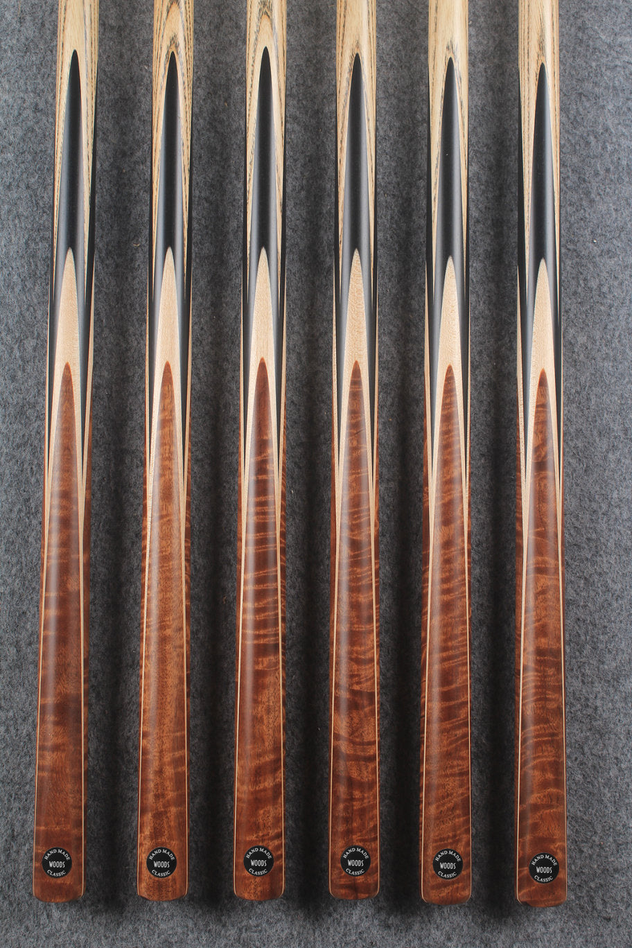 1 piece ash 54''  junior cue  #838 - #843