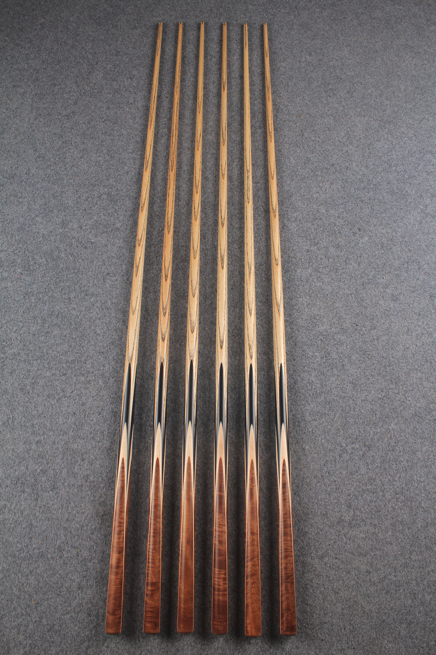 1 piece ash 54''  junior cue  #838 - #843