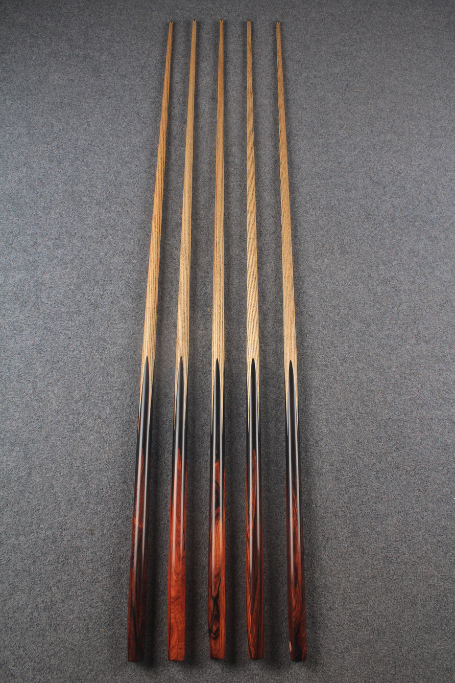 1 piece ash snooker cue #8413- #8417 woods custom cue
