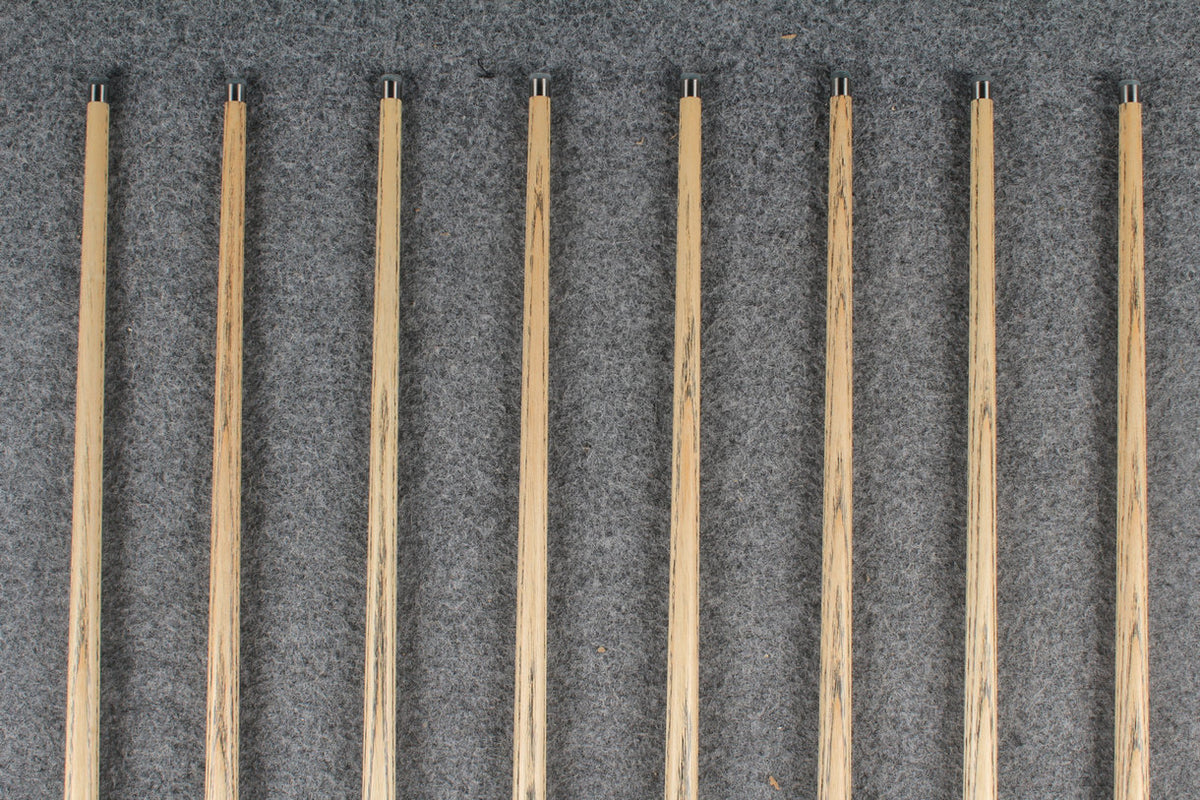 3/4 ash snooker cue  #8518 - #8525