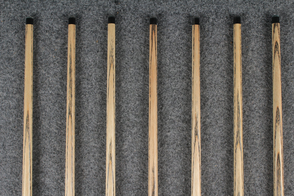 3/4 ash chinese 8 ball pool cue  #8545 - #8551 WOODS CUES