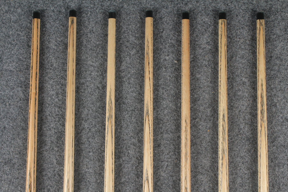 3/4 ash chinese 8 ball pool cue  #8566 - #8572 WOODS CUES