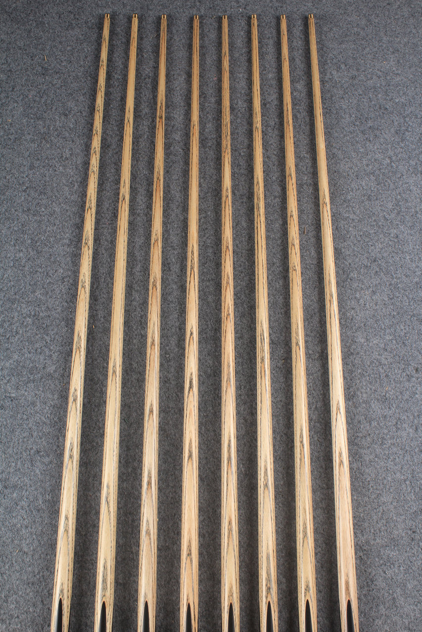 1 piece ash 54''  junior cue  #858 - #865