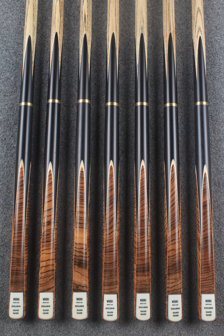 Exclusive 3/4 ash english pool cue #8843- #8849